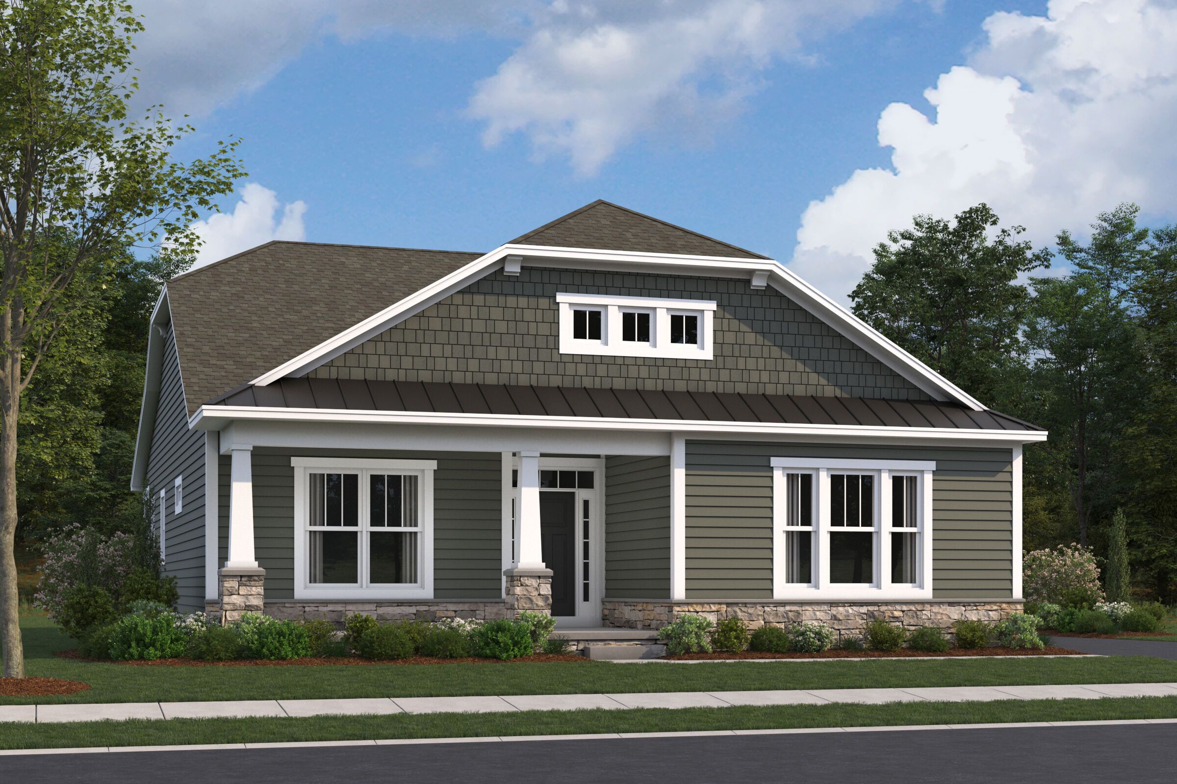 Charleston - Hill Farm: Hilliard, Ohio - M/I Homes