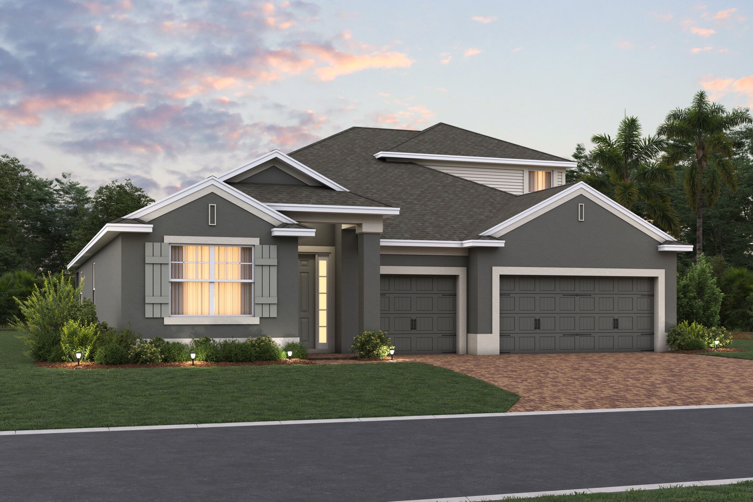 Corina II - Ravencliffe: Oviedo, Florida - M/I Homes