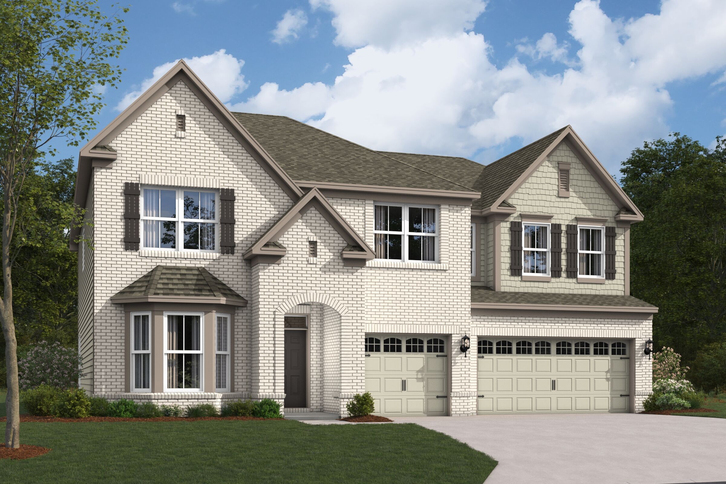 Ainsley II Basement - Sawyer Walk: Bargersville, Indiana - M/I Homes