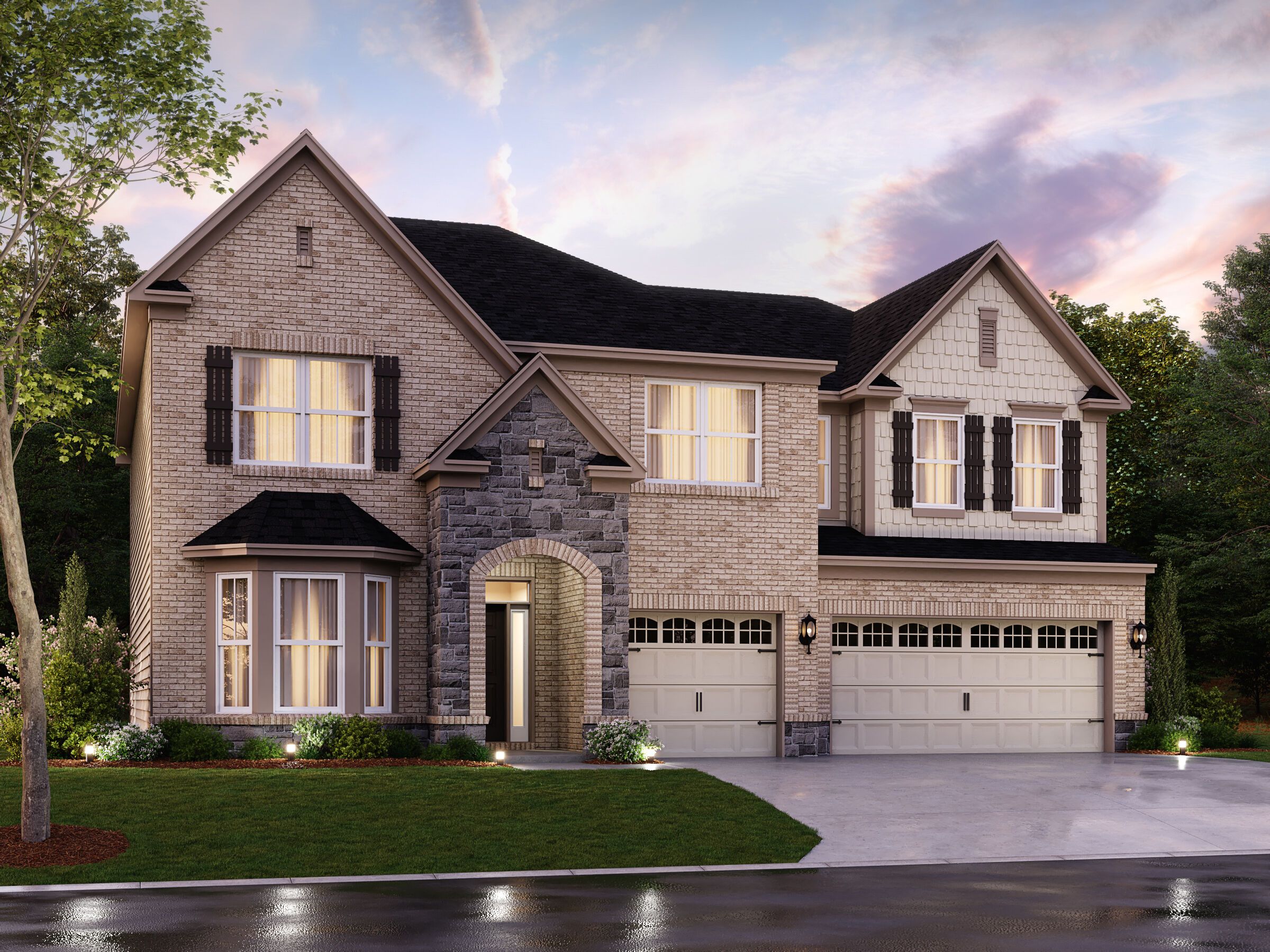 Ainsley II - Auburn Ridge: Brownsburg, Indiana - M/I Homes