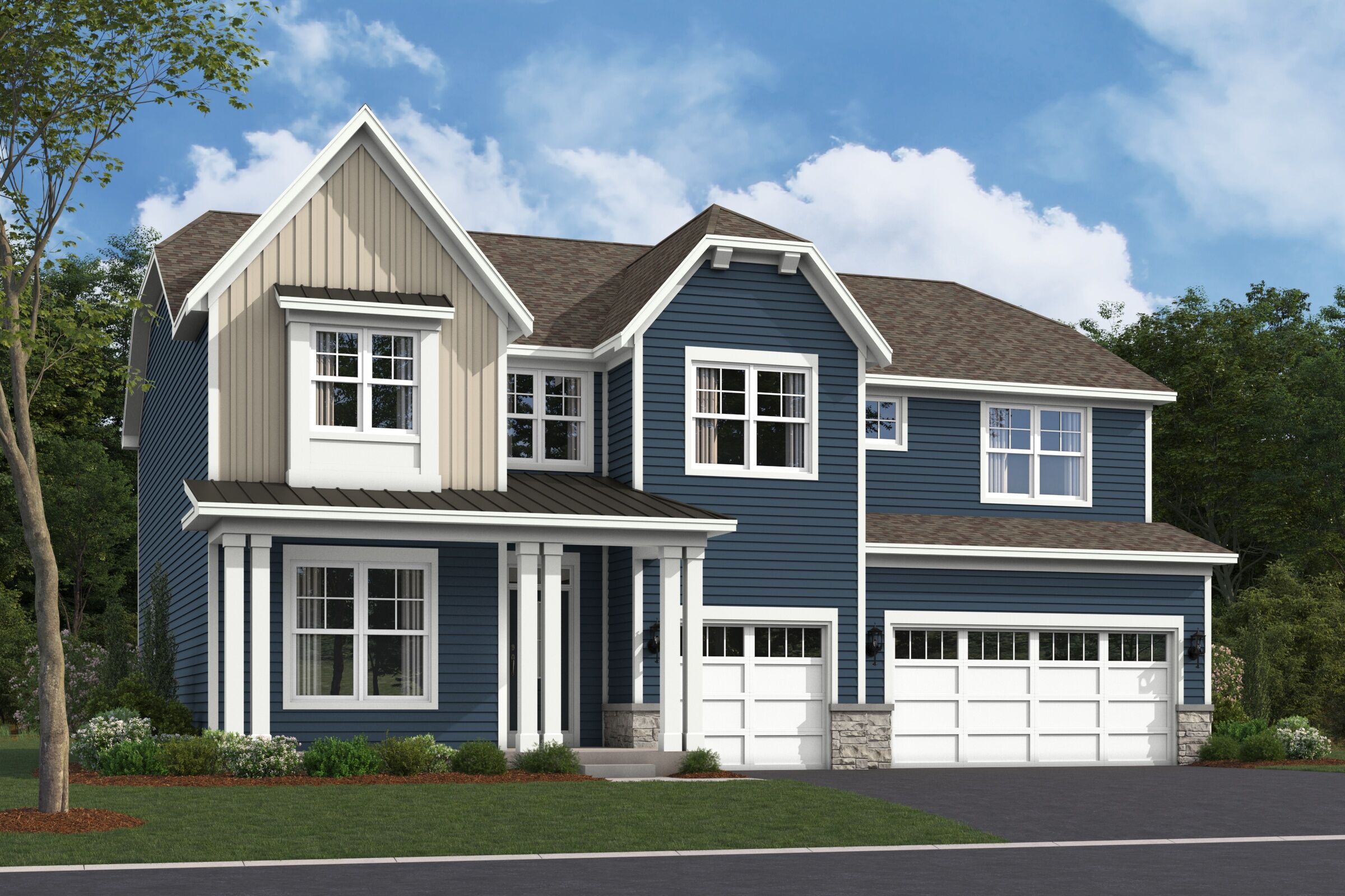 Hudson - Leighton Pointe: Plainfield, Illinois - M/I Homes