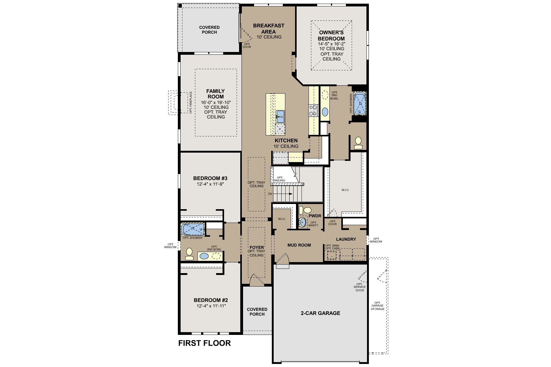 Wallace - Sorrento: Washington Township, Ohio - M/I Homes