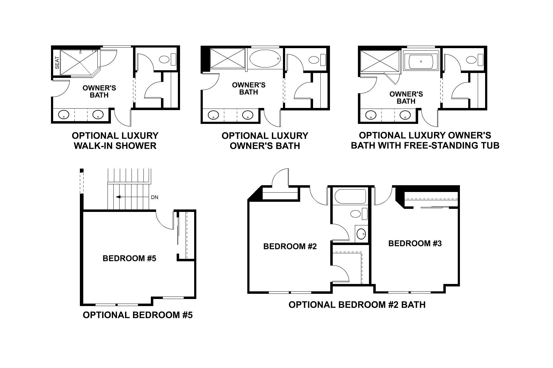 Essex - Second Floor Options