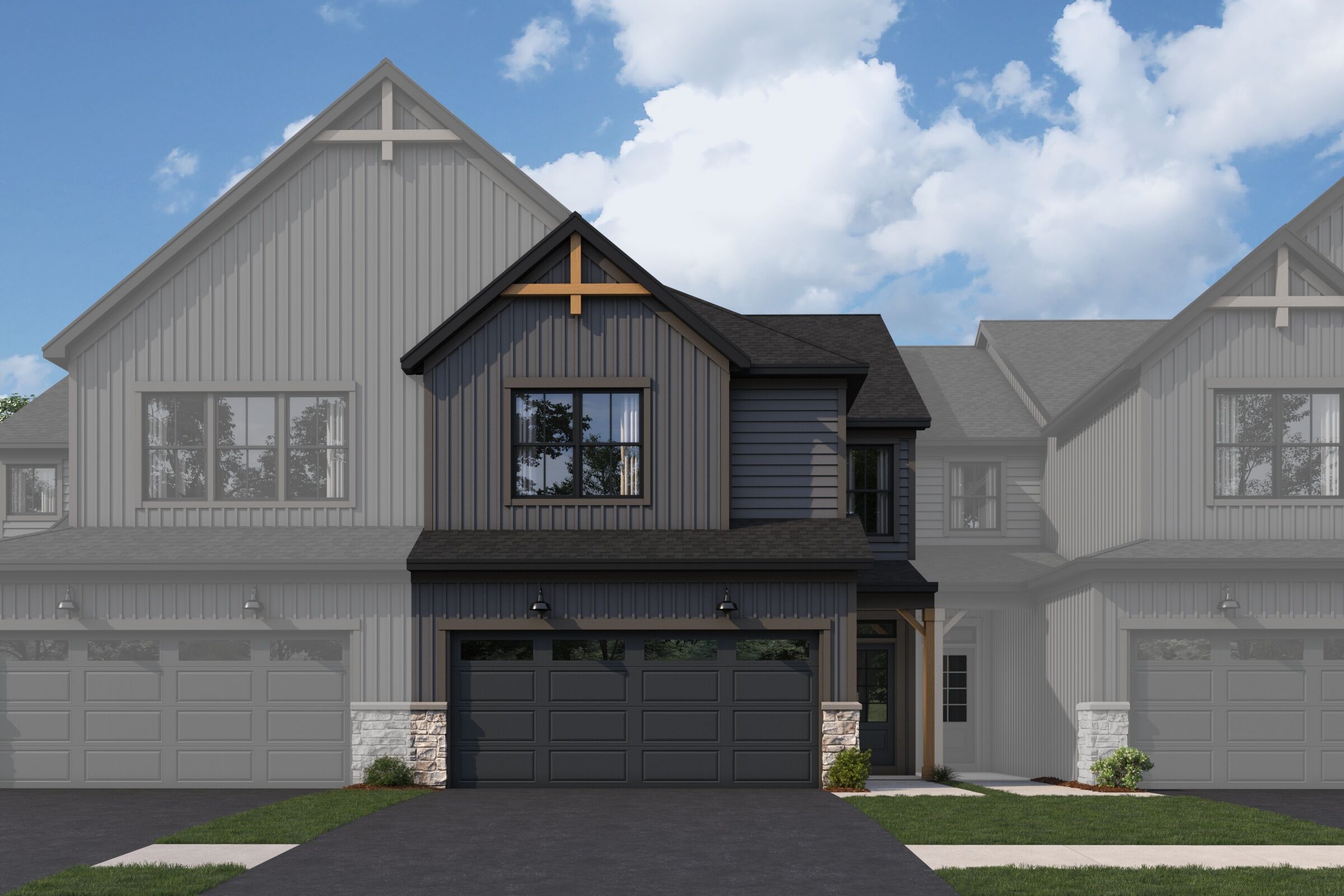 Brighton Elevation Urban Farmhouse