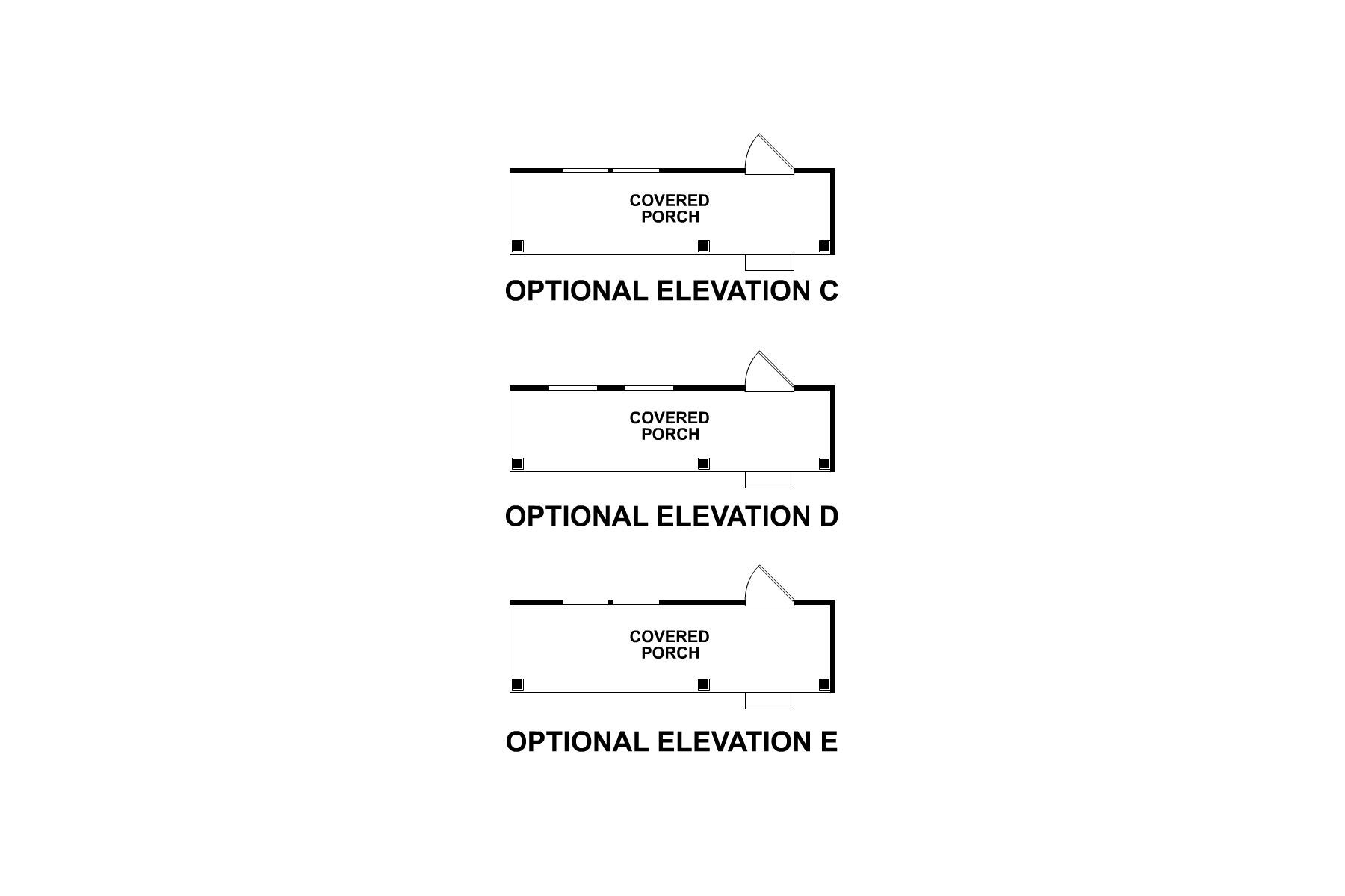 Morgan - First Floor Options