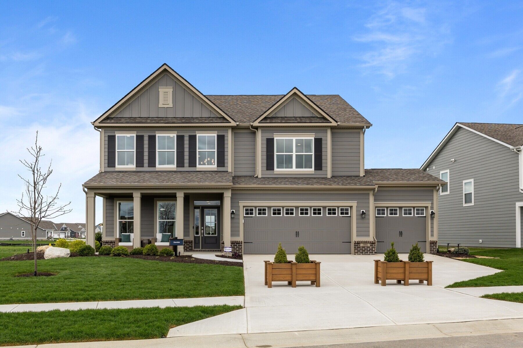 Glendale - Sagebrook West: Indianapolis, Indiana - M/I Homes
