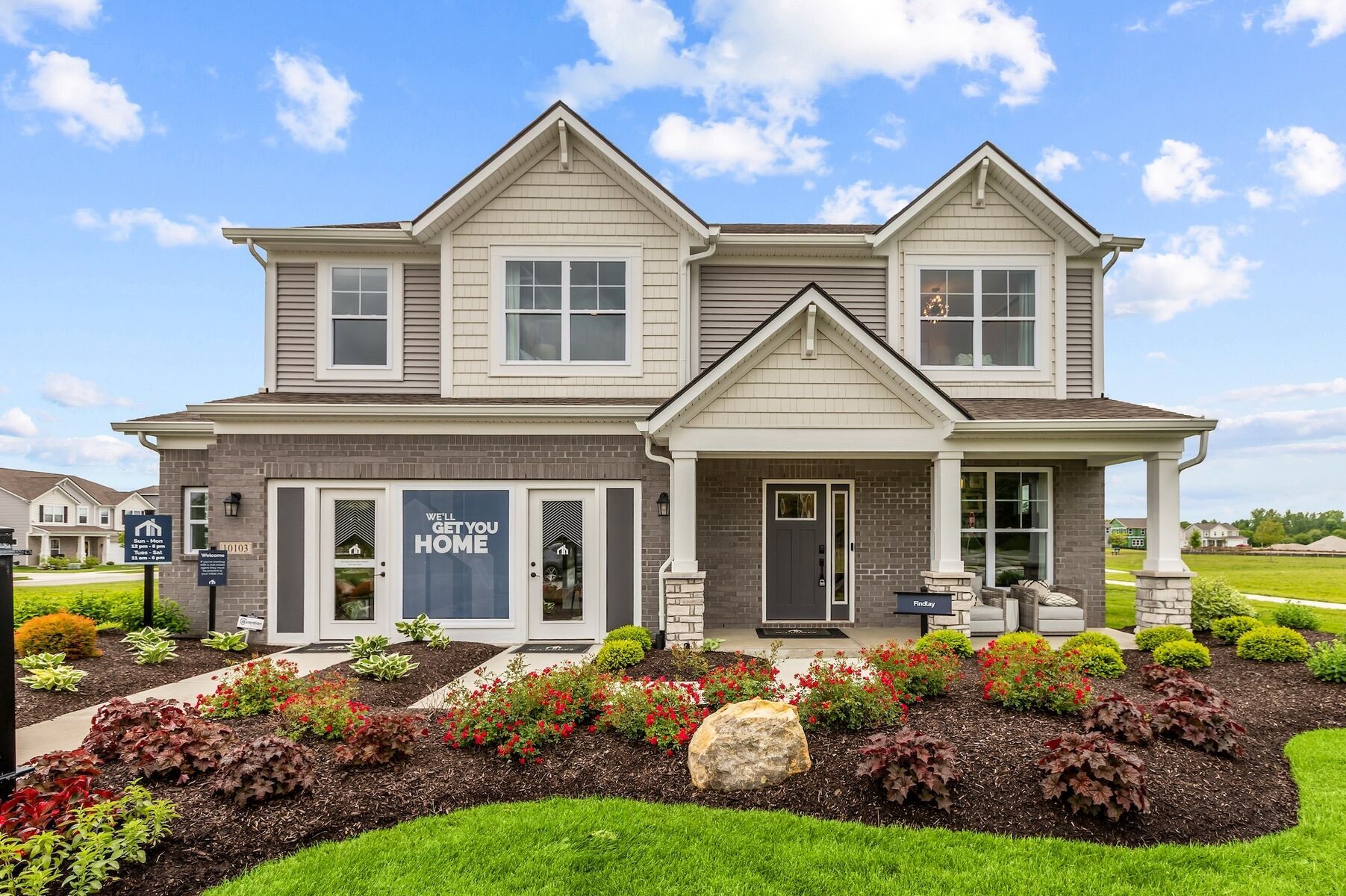 Findlay Slab - Hickory Run: Indianapolis, Indiana - M/I Homes