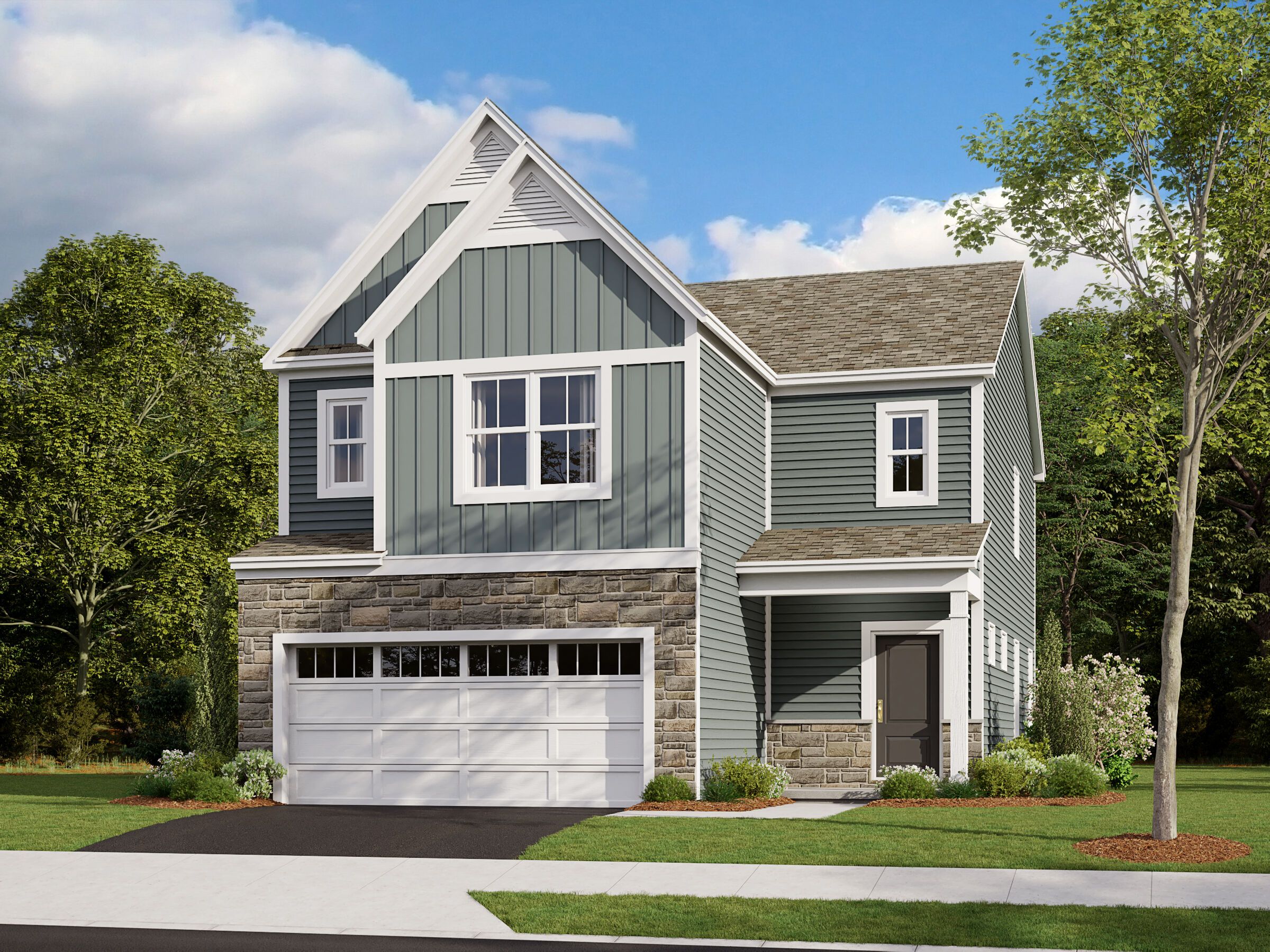 Saugatuck - Clarkshaw Crossing: Powell, Ohio - M/I Homes
