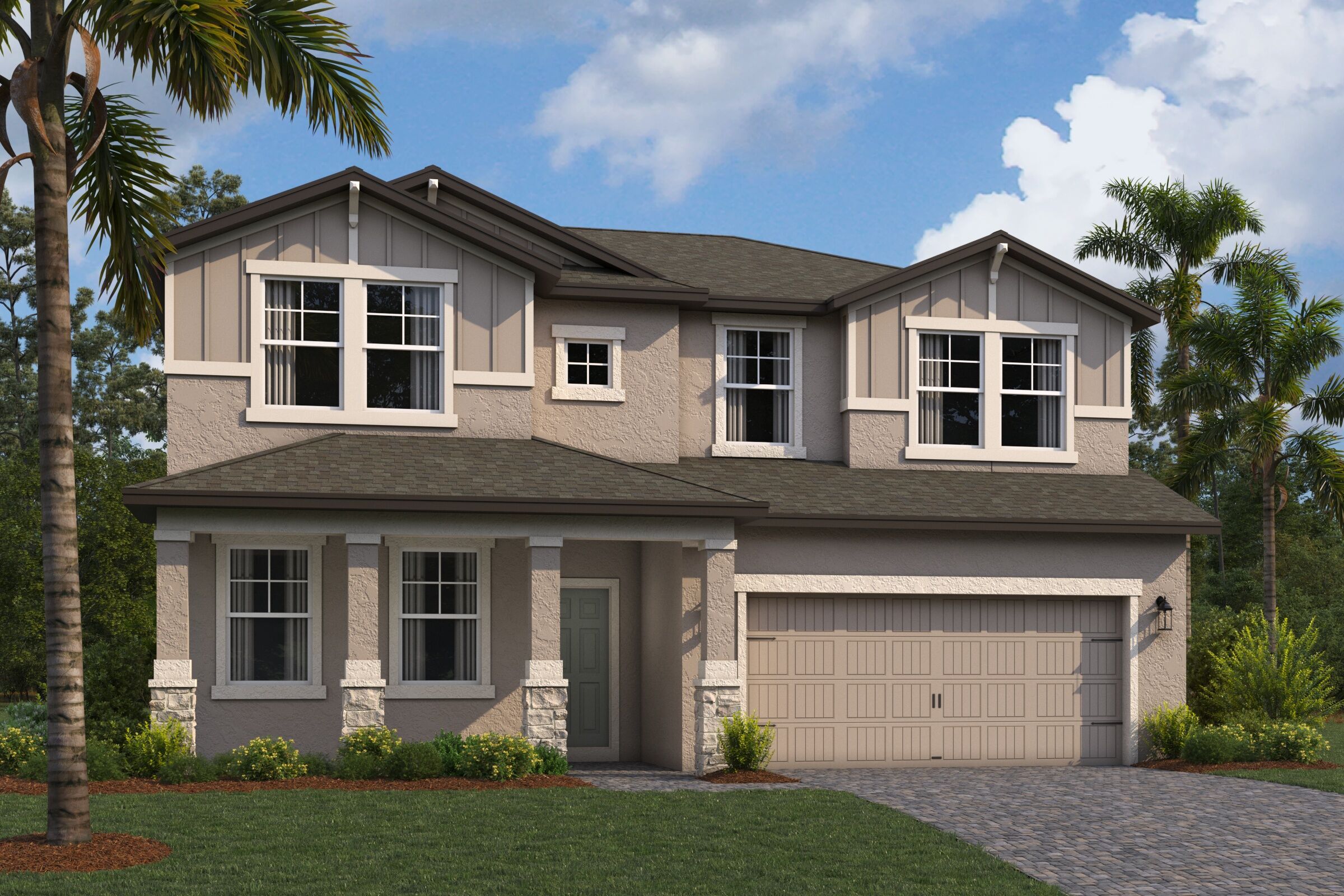 Santa Monica - Chapel Crossings: Wesley Chapel, Florida - M/I Homes