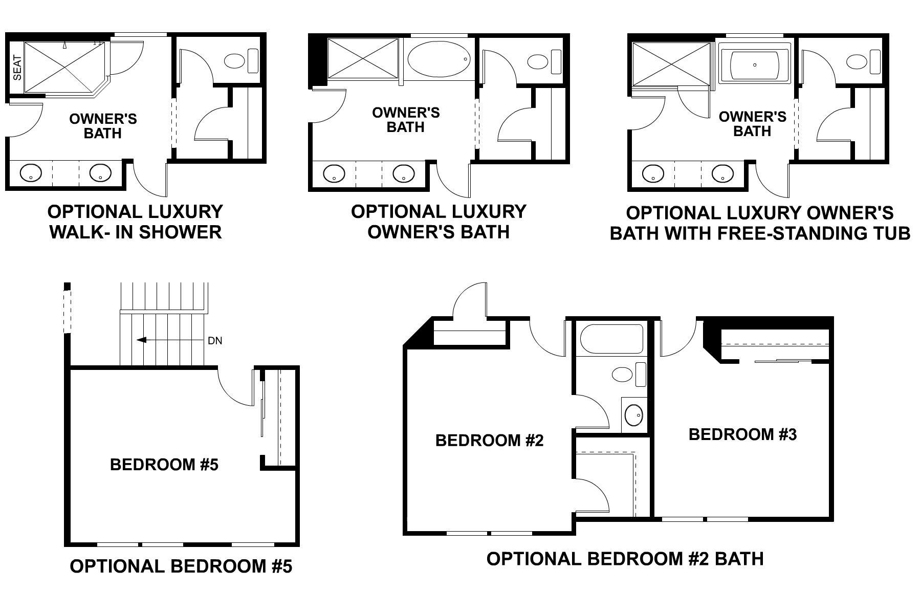 Essex Second Floor Options