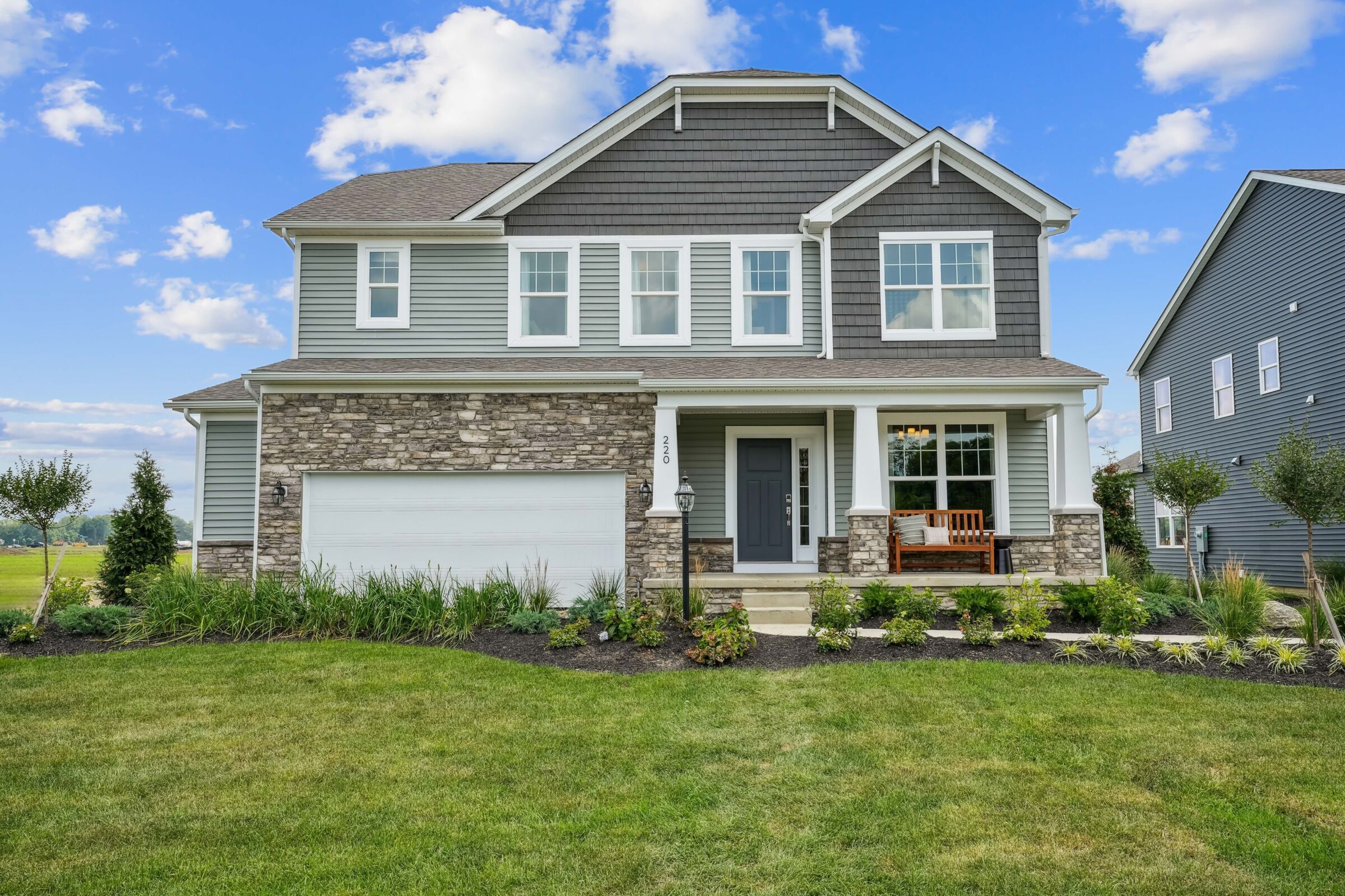 Findlay - Miller Farm: Galena, Ohio - M/I Homes