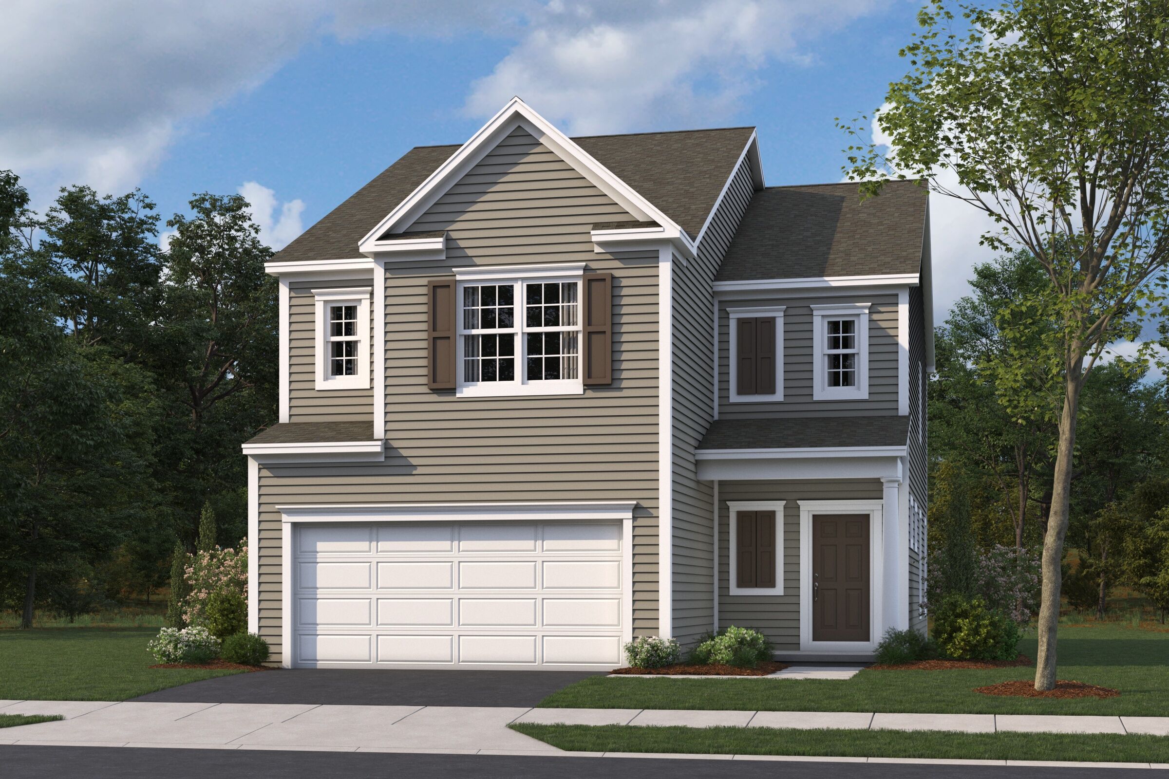 Saugatuck - Clarkshaw Crossing: Powell, Ohio - M/I Homes