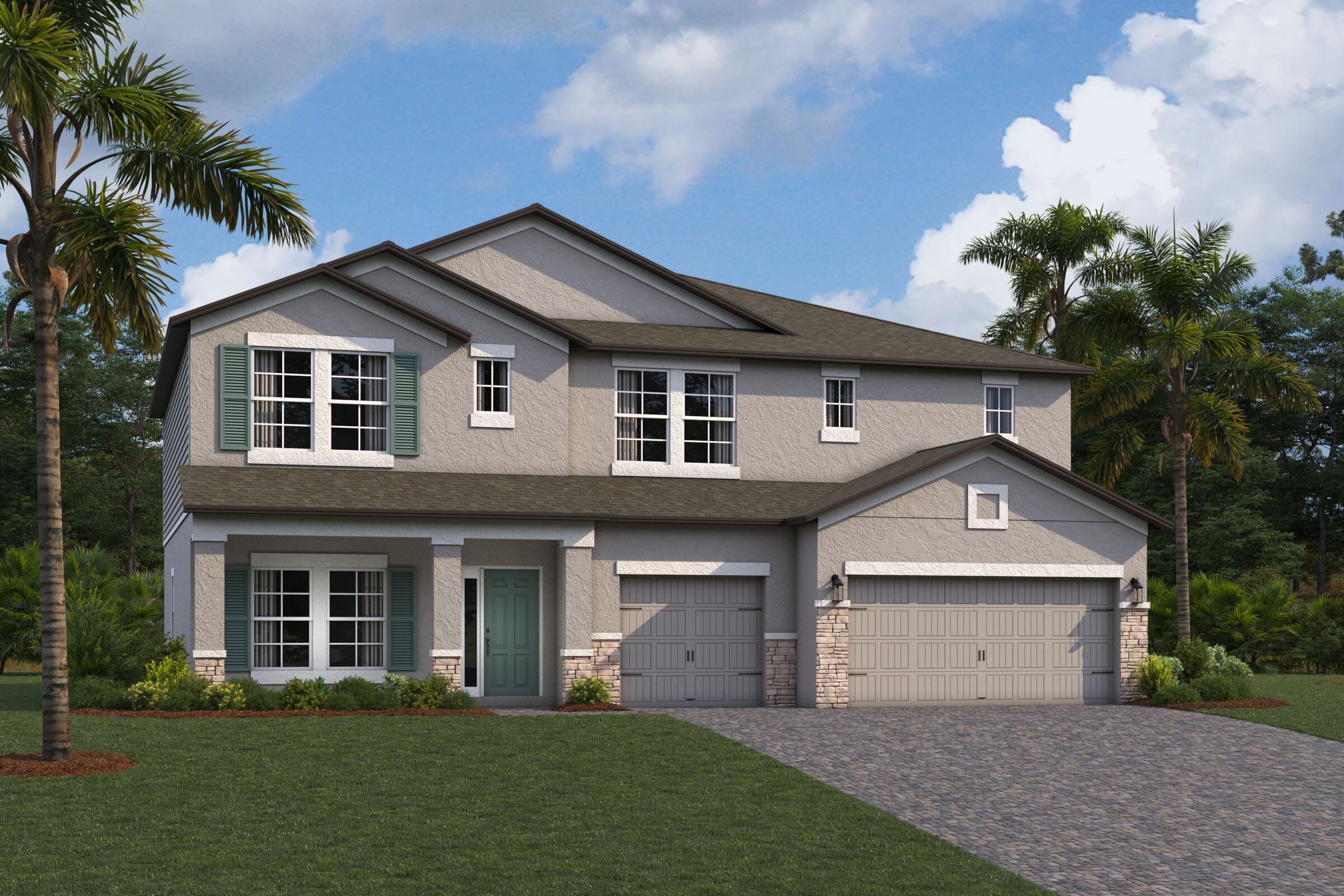 Santina II - Chapel Crossings: Wesley Chapel, Florida - M/I Homes