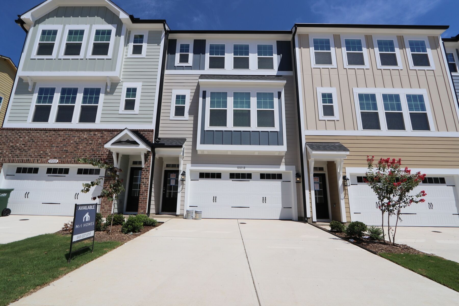 Buckingham - Green Level Trail Townhomes: Apex, North Carolina - M/I Homes