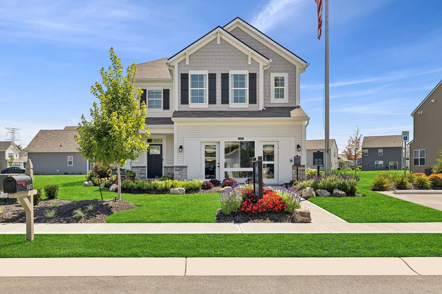 Belmont por M/I Homes en Indianapolis Indiana