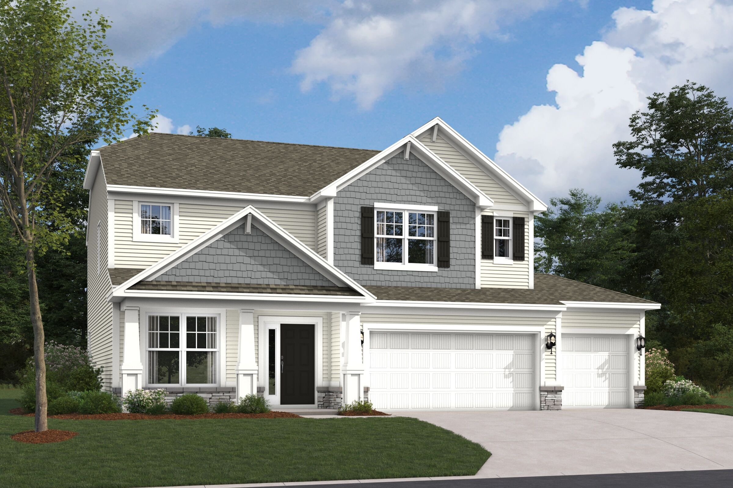 Akerman II - Hickory Run: Indianapolis, Indiana - M/I Homes