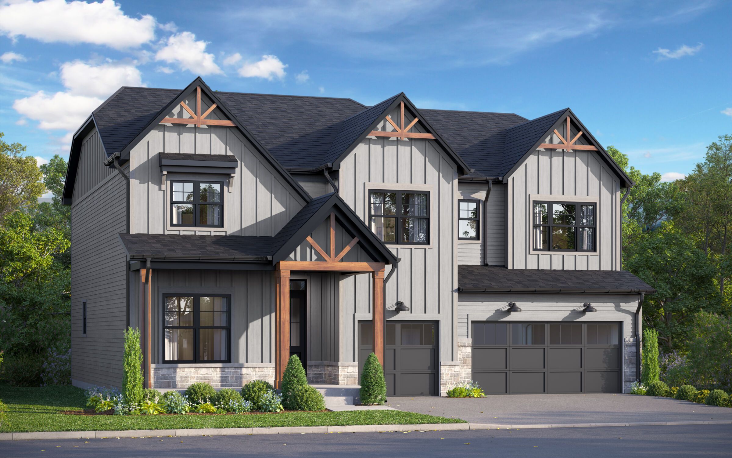 Hudson Elevation Rustic Farmhouse