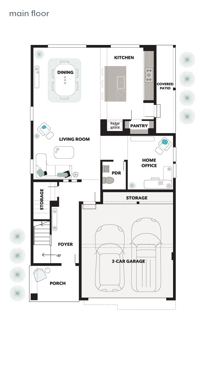 Main Floor Plan - Skagit