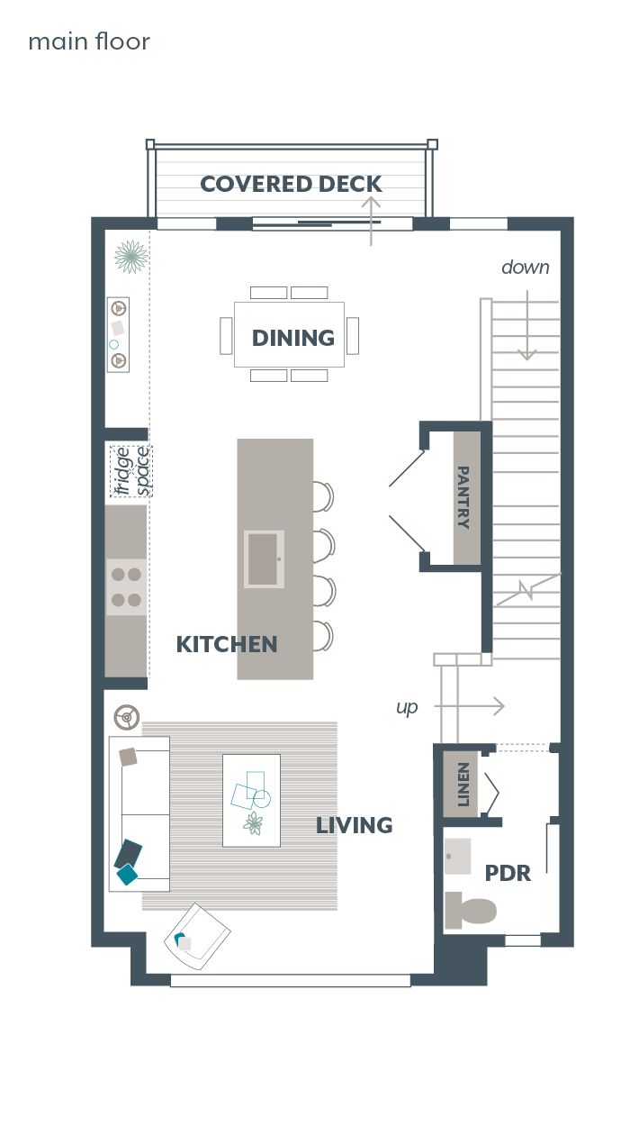 Main Floor Plan - Baytree