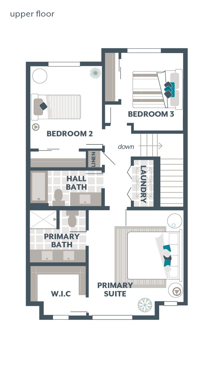 Upper Floor Plan - Baytree
