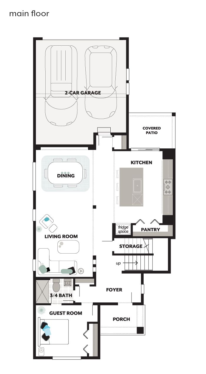 Main Floor Plan - Skykomish