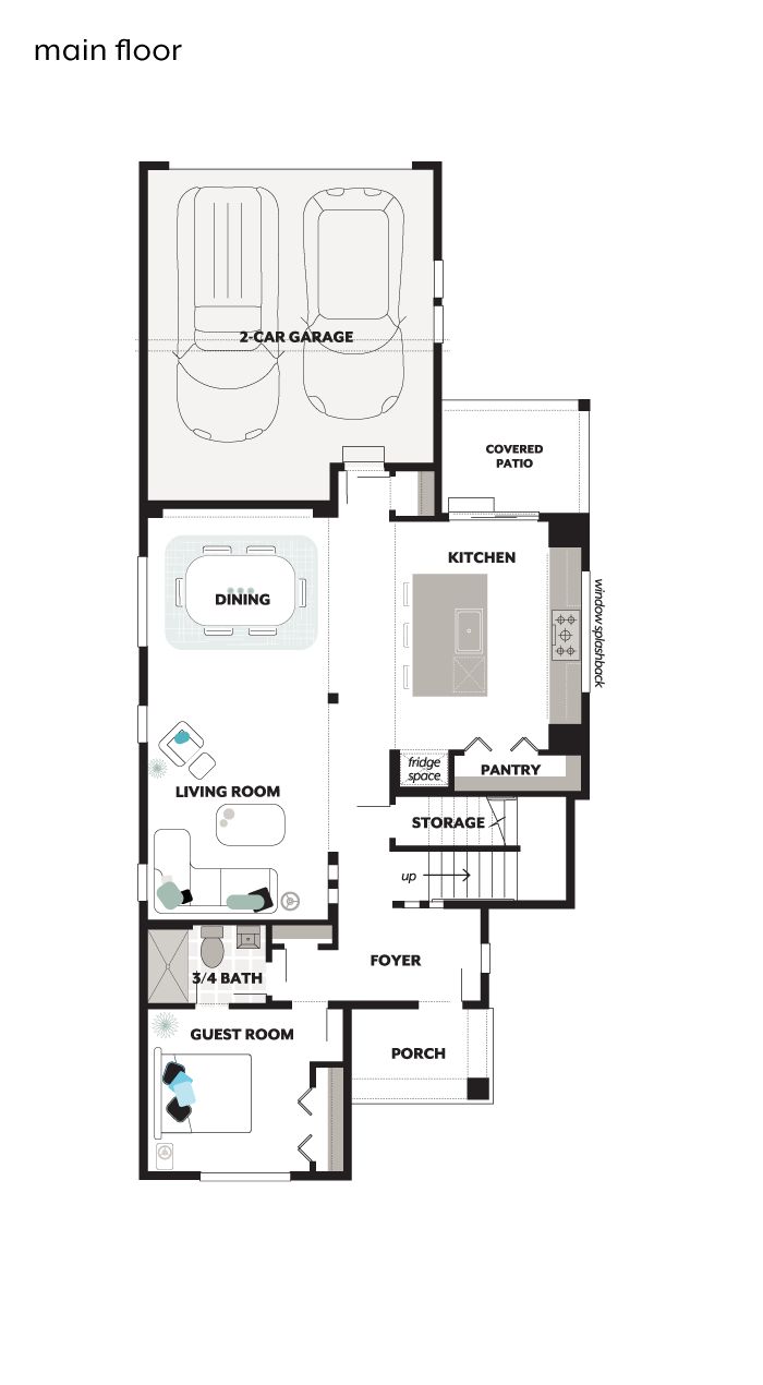Upper Floor Plan - Skykomish
