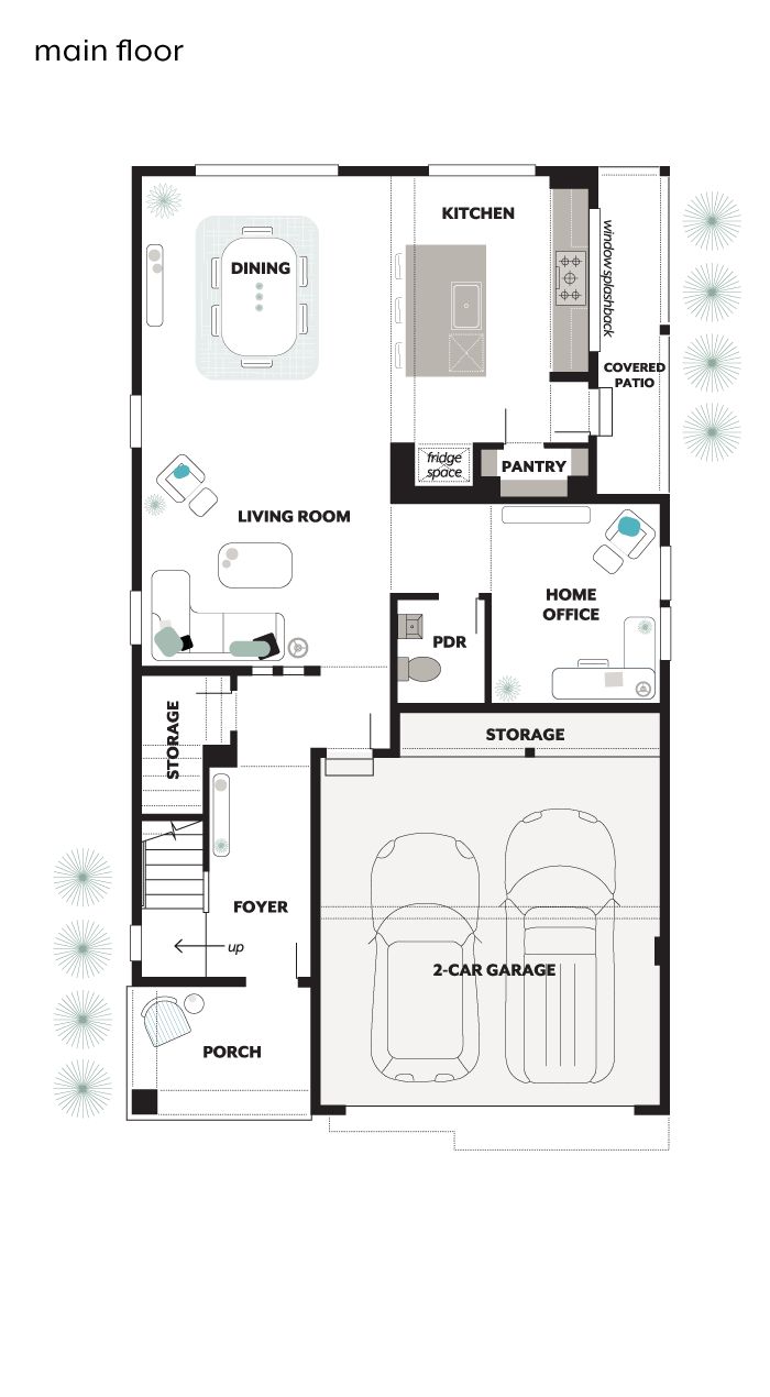 Main Floor Plan - Skagit V2