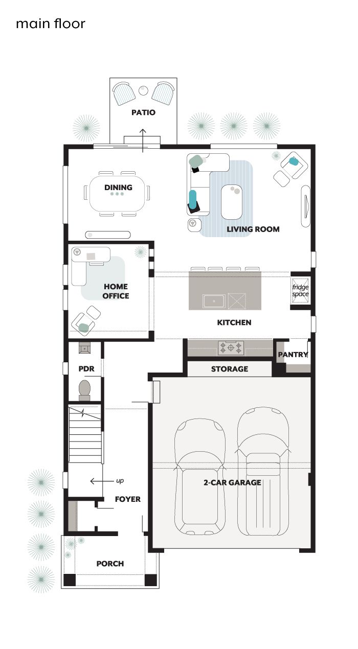 Main Floor Plan - Meridian V2