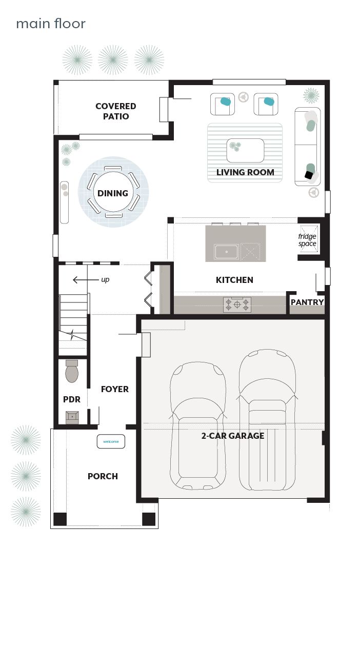 Main Floor Plan - Salish