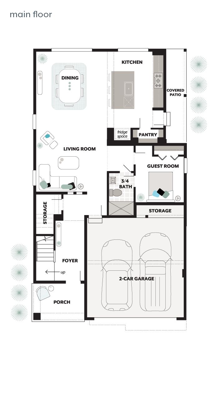 Main Floor Plan - Skagit