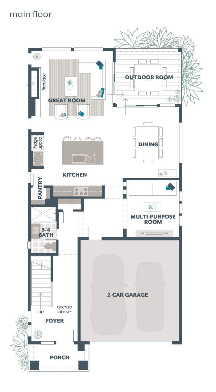 Main Floor Plan - Persea