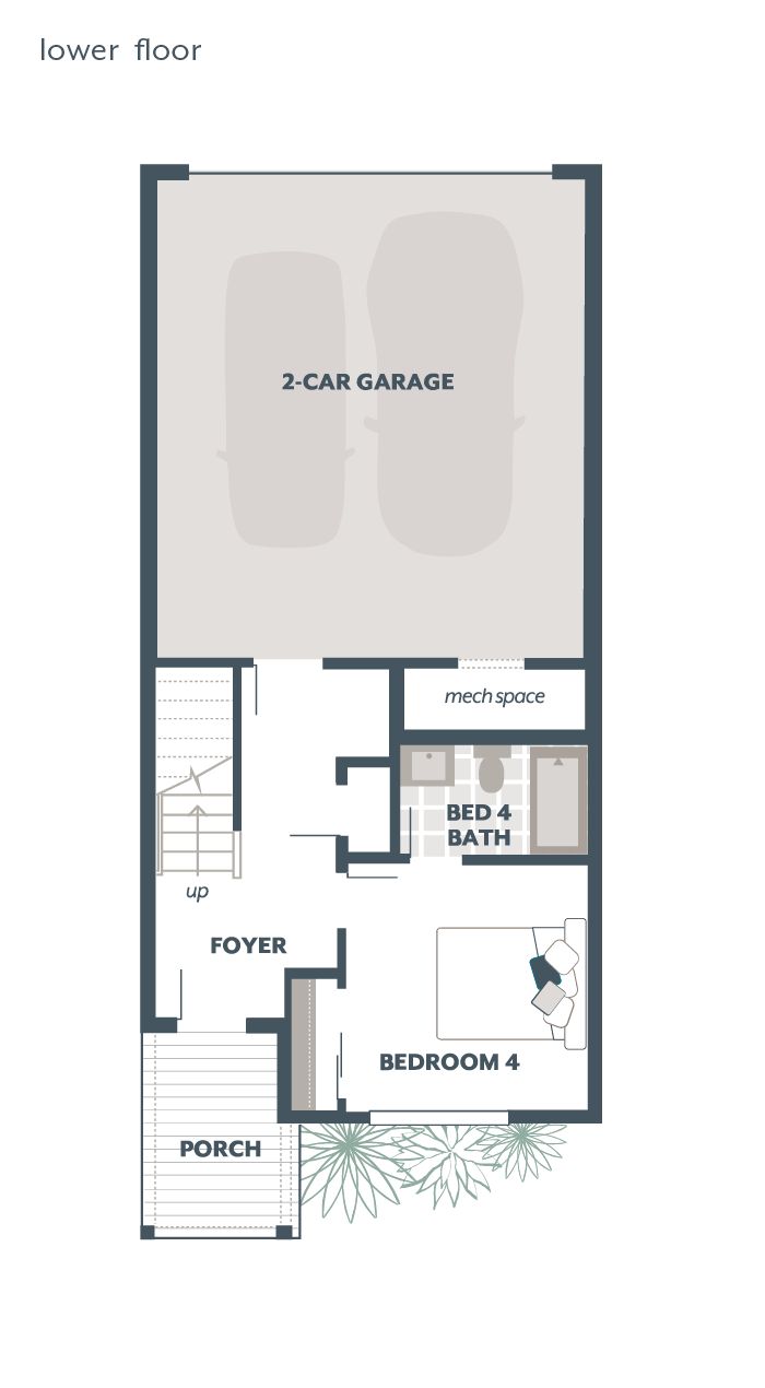 Upper Floor Plan - Lilac