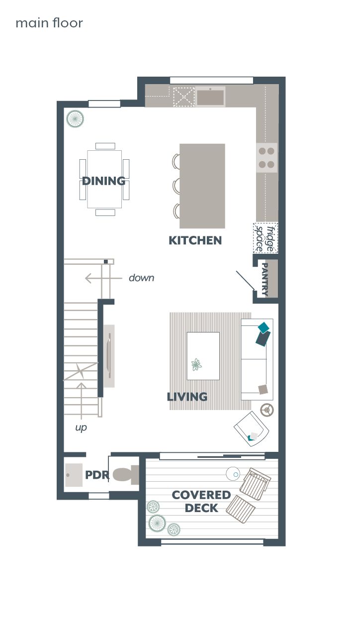 Main Floor Plan - Hazel