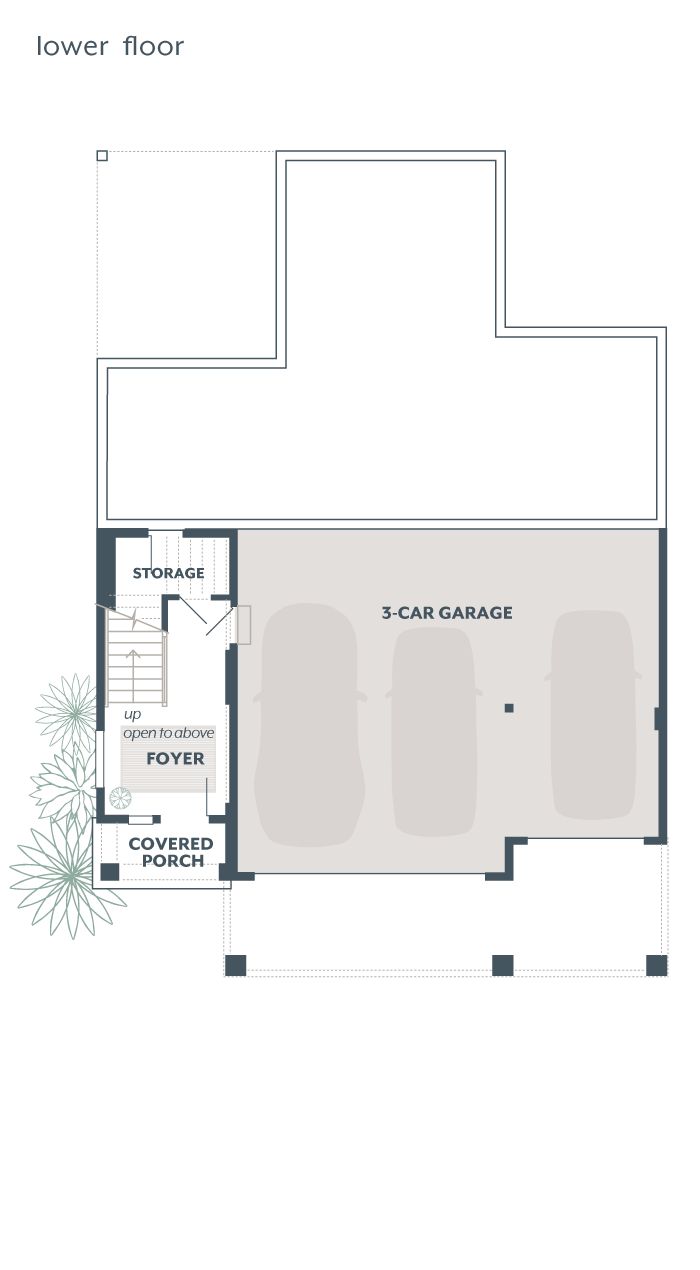 Upper Floor Plan - Maple