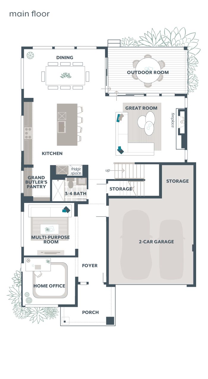 Main Floor Plan - Lotus V2
