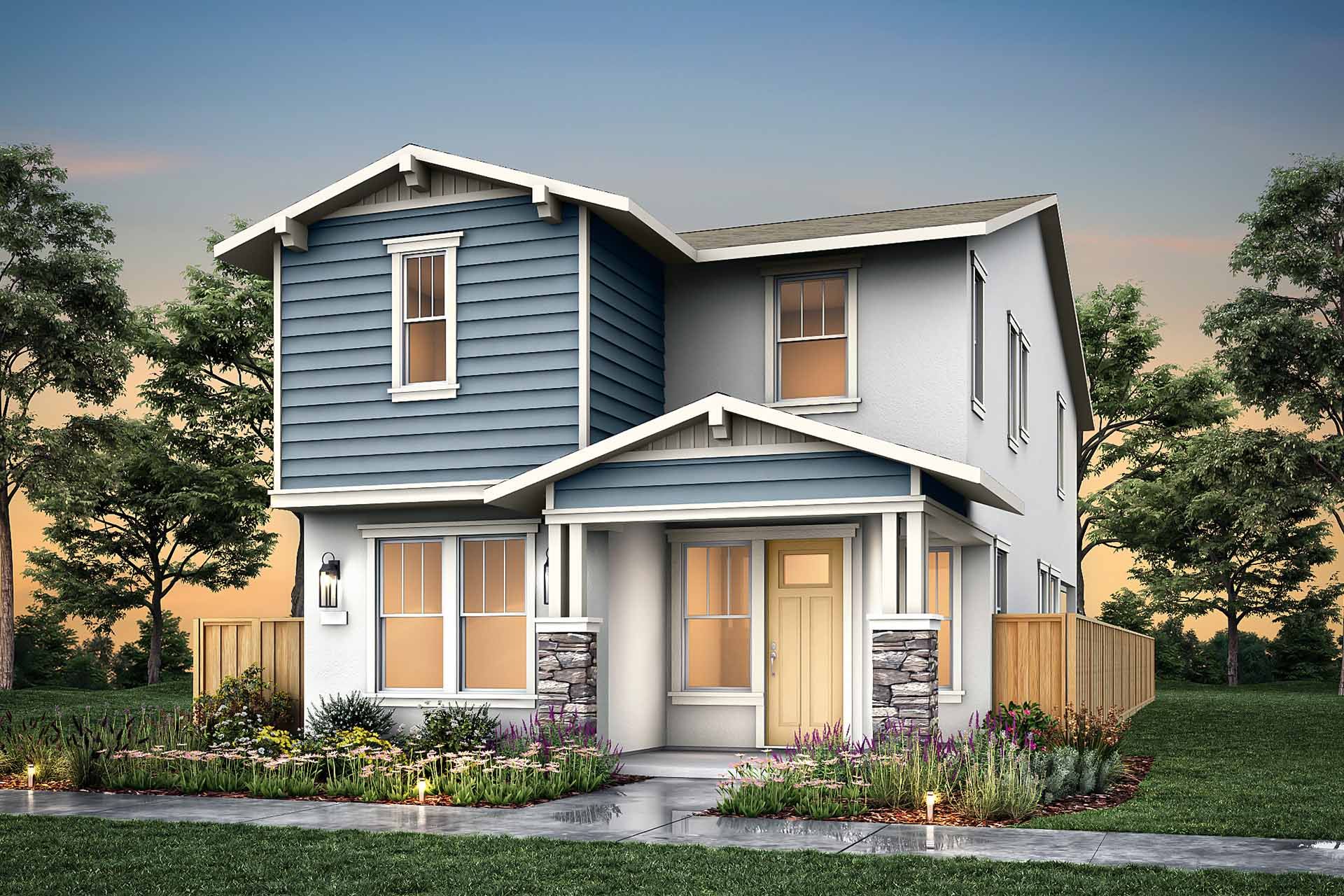 Elevation E Plan 3