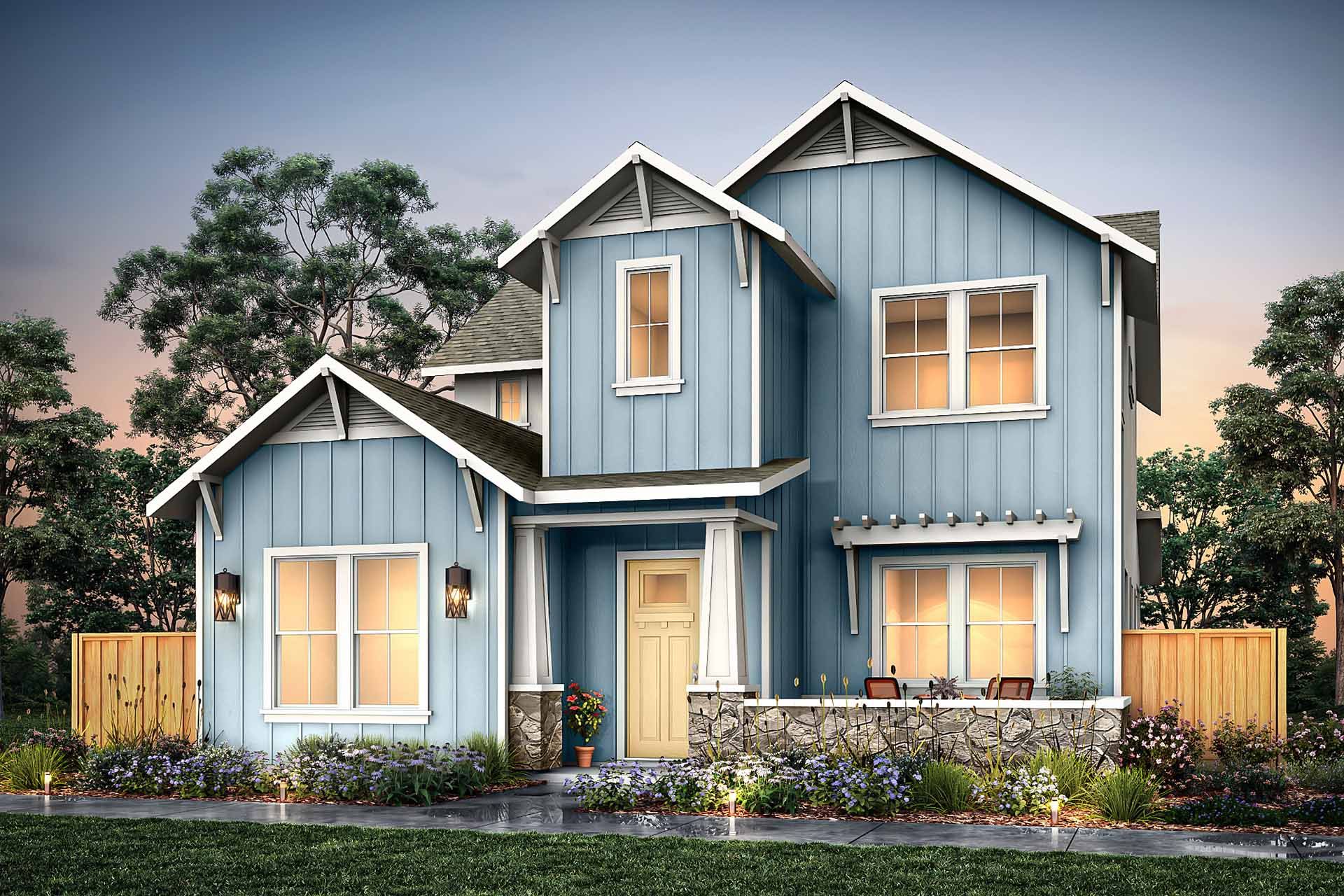 Elevation D Plan 4