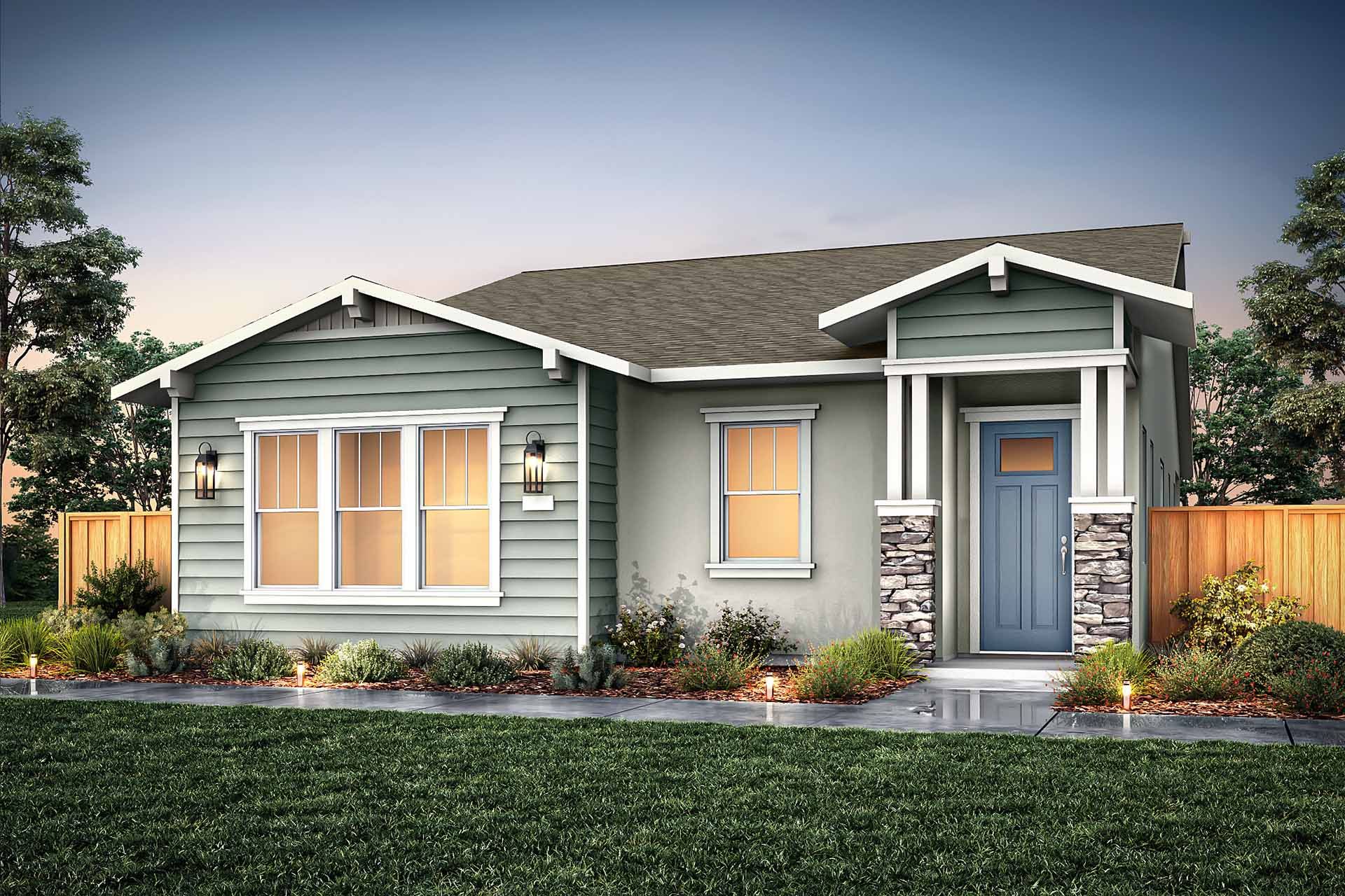 Elevation E Plan 1