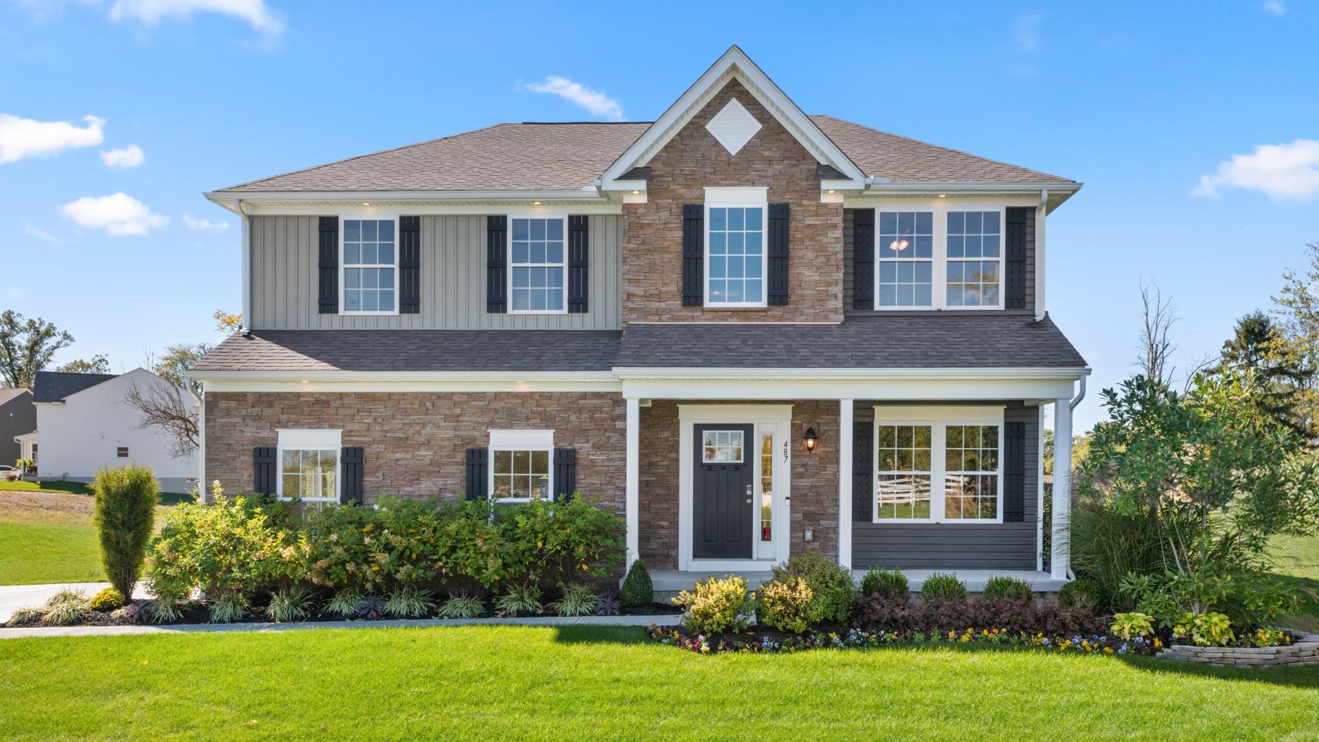 The highest square footage plans and largest homesites in the peaceful, rural area of Commercial Point, OH.