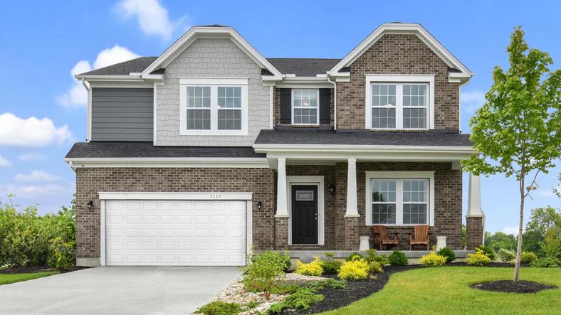 Included Hardie Plank siding adds value to your brand-new home with low maintenance & curb appeal.