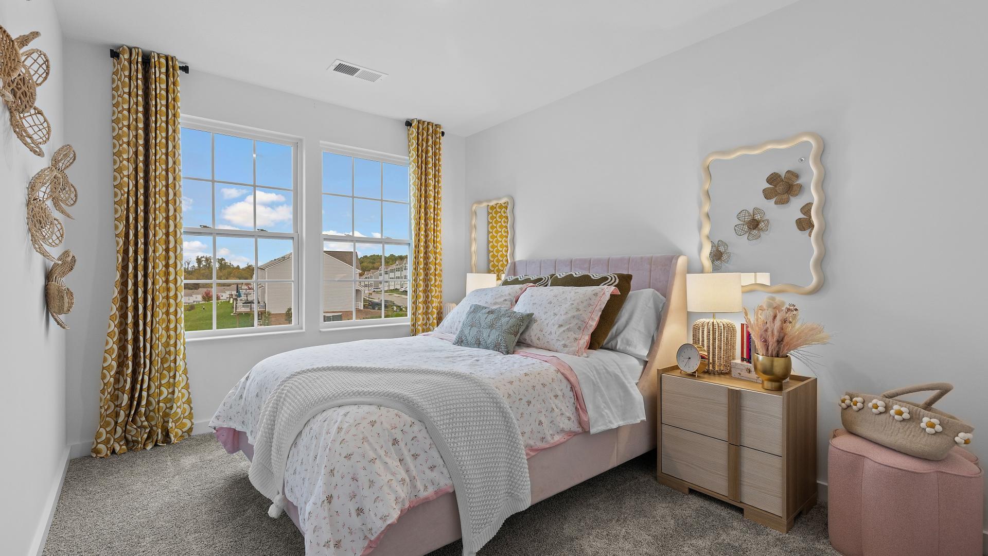 Extra bedrooms are ideal for a guest room or a personal office to suit your lifestyle needs.