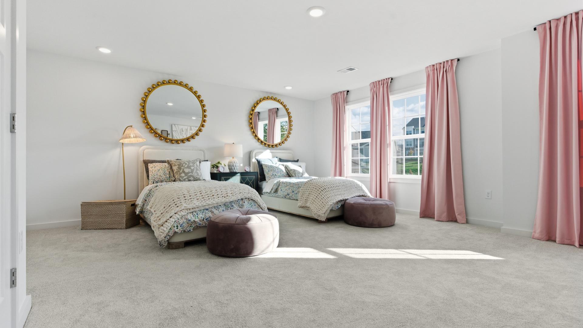 Everyone can choose how to decorate their bedroom – making it truly theirs.