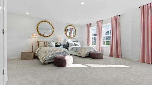 Everyone can choose how to decorate their bedroom – making it truly theirs.