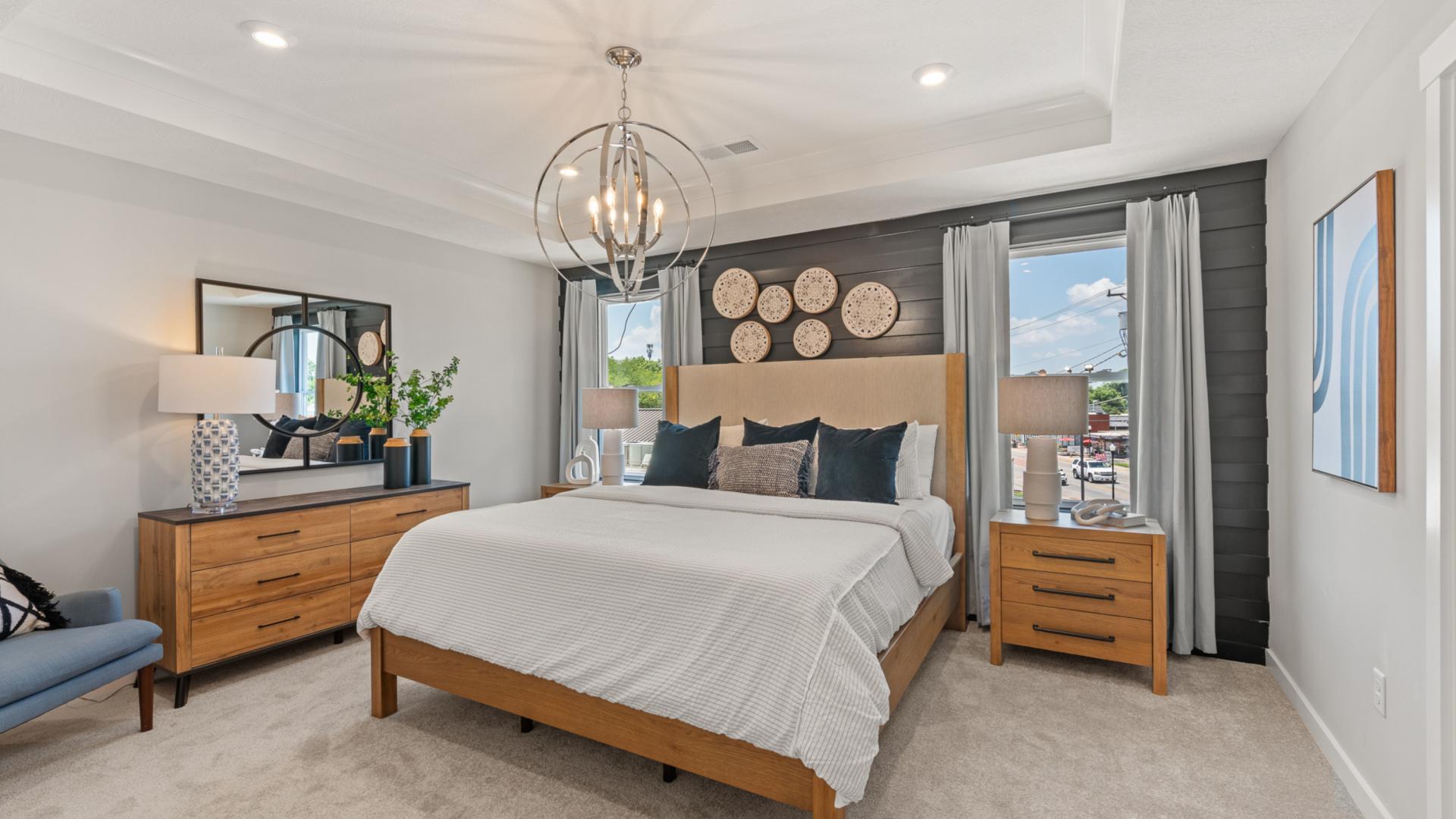 First home, first real bedroom—with space and privacy to match.