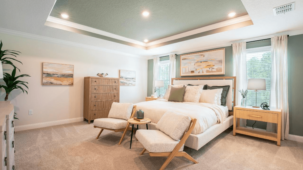 Winding down in your serene retreat can easily be a highlight of the day.