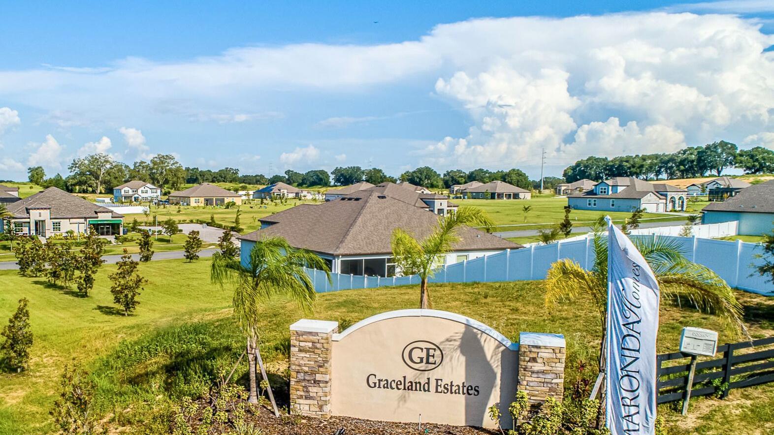Graceland Estates is an established community with no CDD fees and low HOA costs.