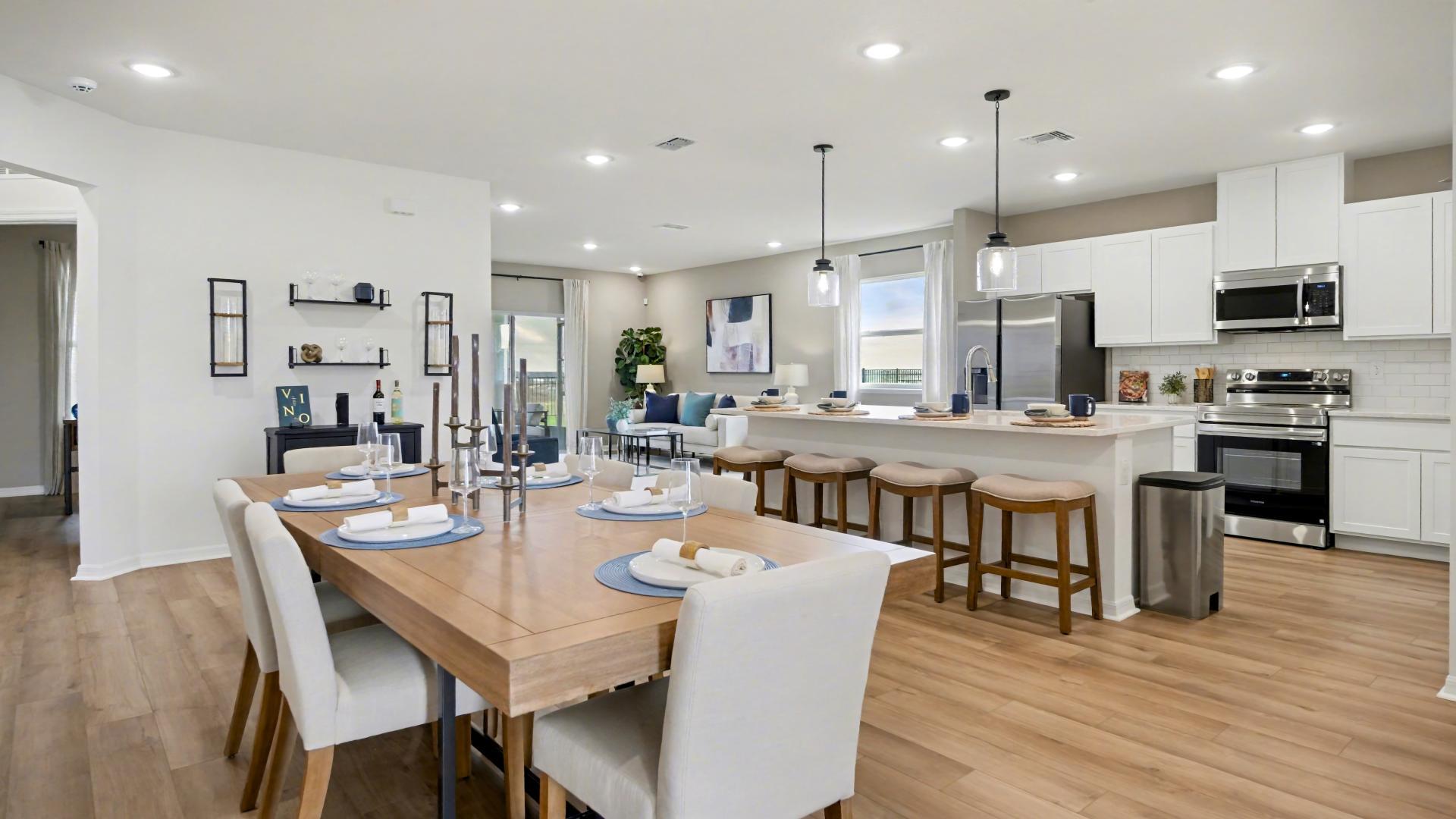 Create meals in a kitchen you designed—made with love, served with second helpings.