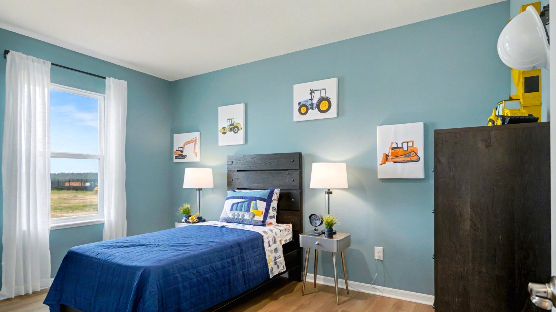 See your child’s style shine as they create their own unique bedroom space.