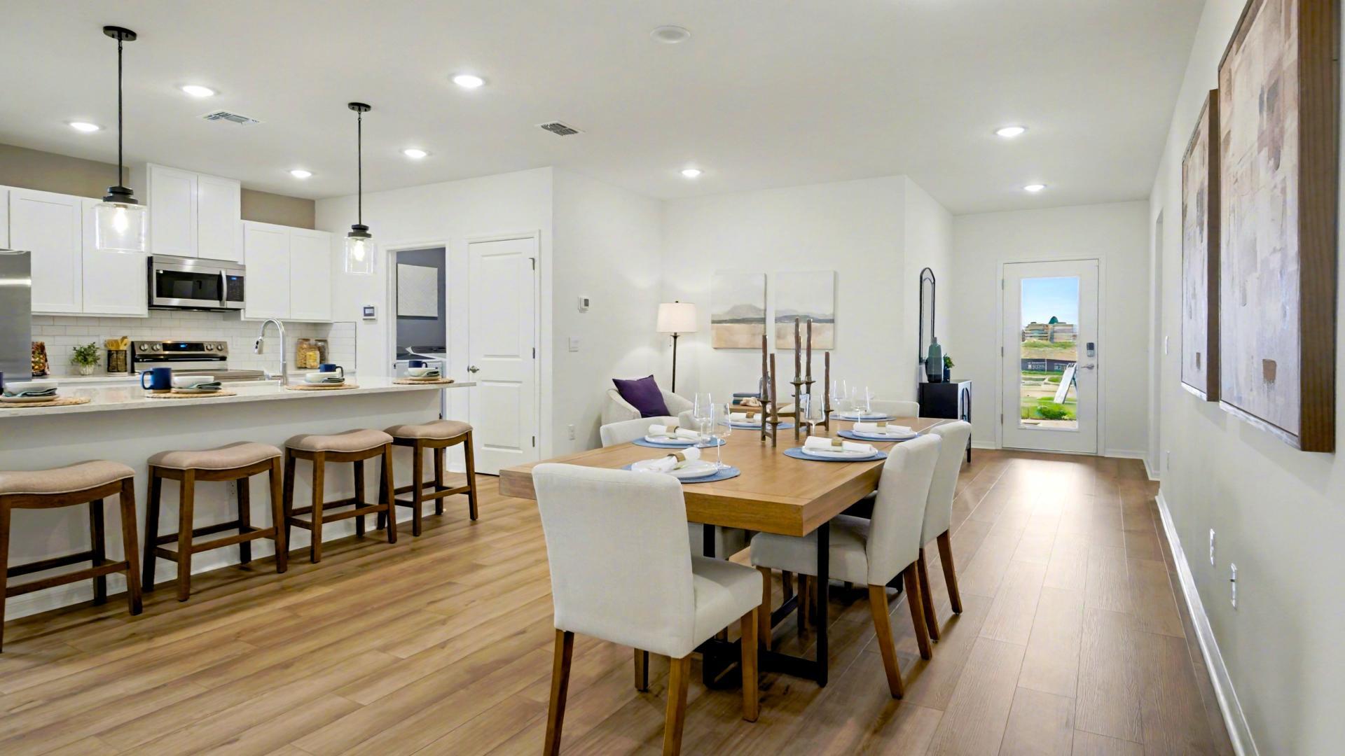 Be a part of every memory and milestone with the open concept layouts.