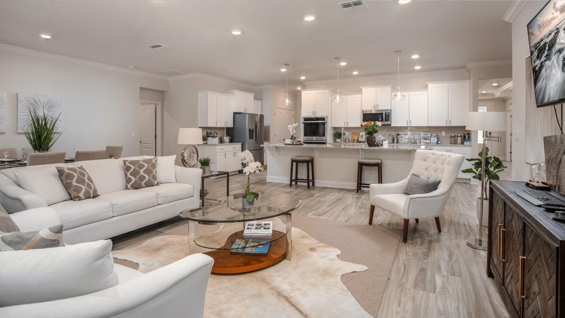 Celebrate holidays and life’s big moments with ease in spacious, open-concept living areas.